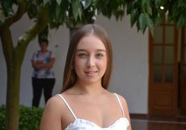 Elena Marín tiene 18 años y va a estudiar un modulo de Administración Empresas