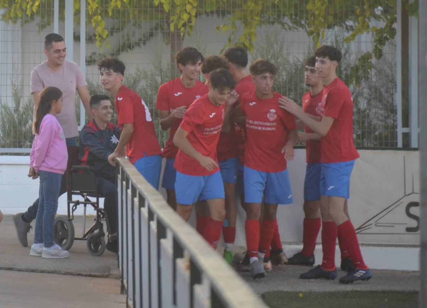 Dedicatoria del gol