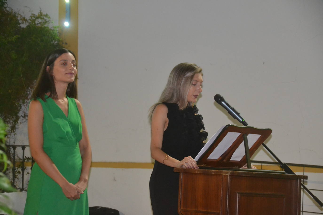 Las presentadoras