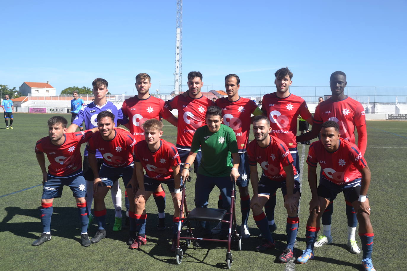 El prtimer equipo con Oscar