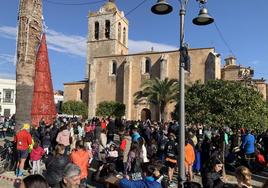 Las campanadas a medio día del pasado año
