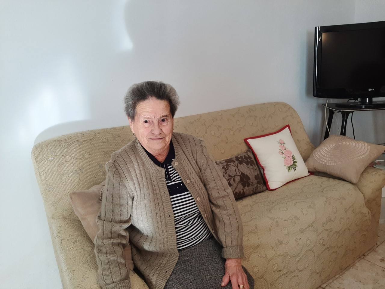 En su casa de la calle Ribera 