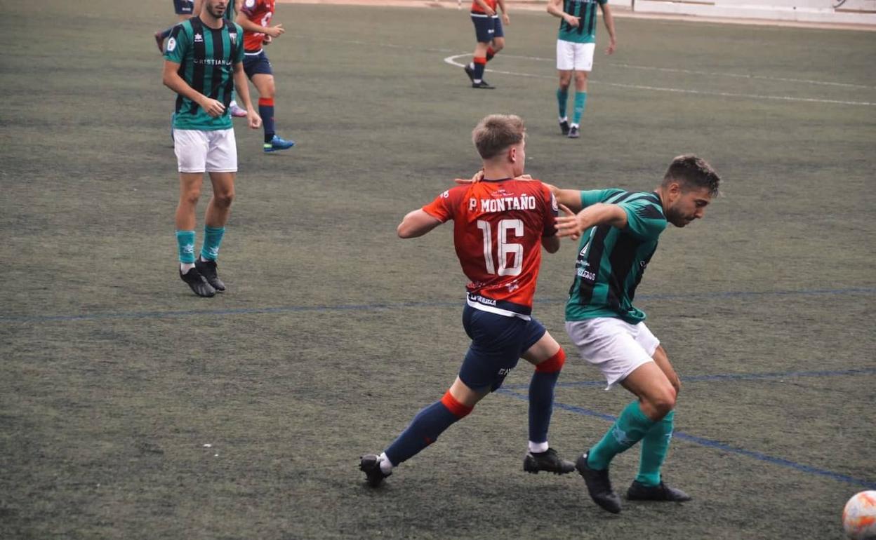 Pablo vistiendo la camiseta de la Estrella 