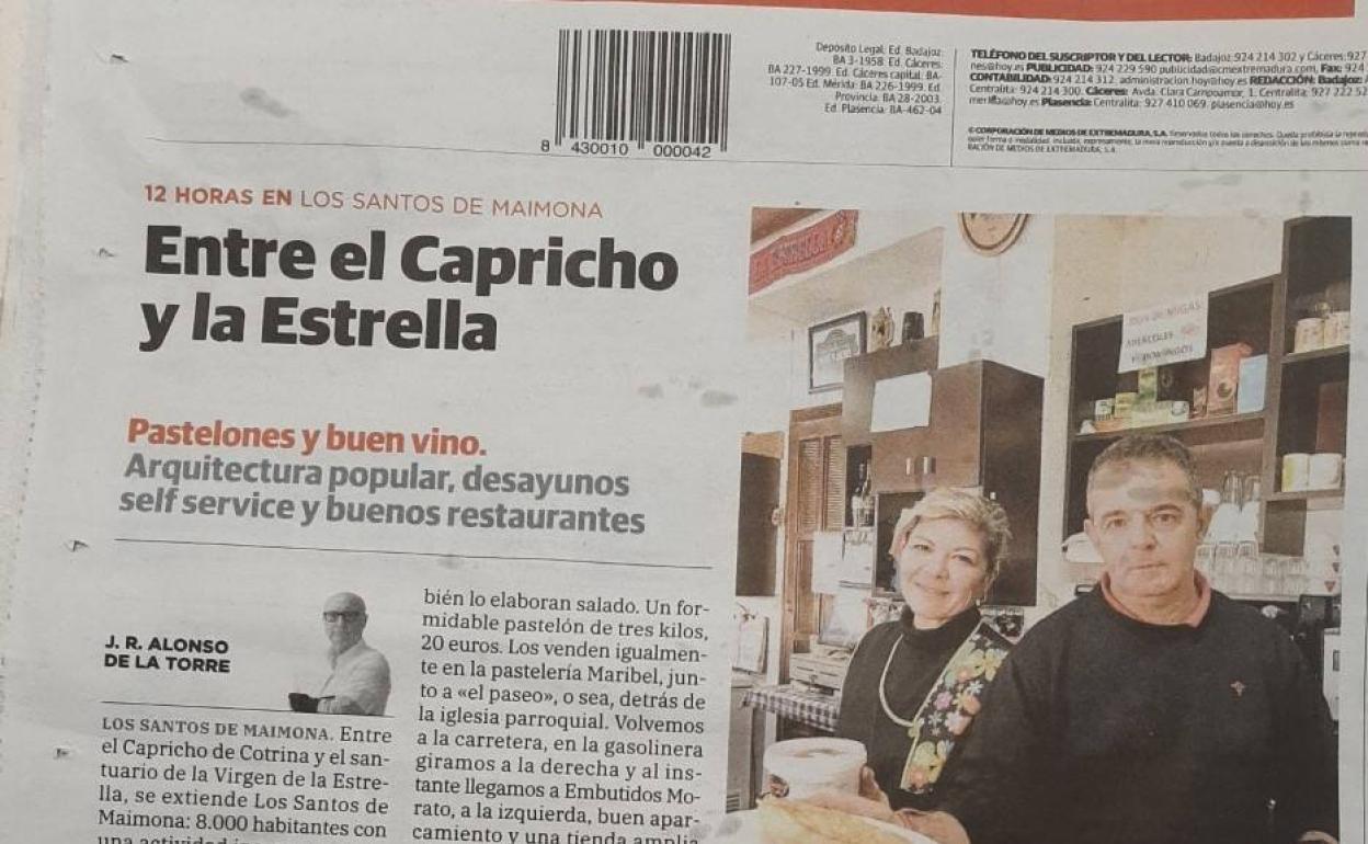Articulo de contraportada 