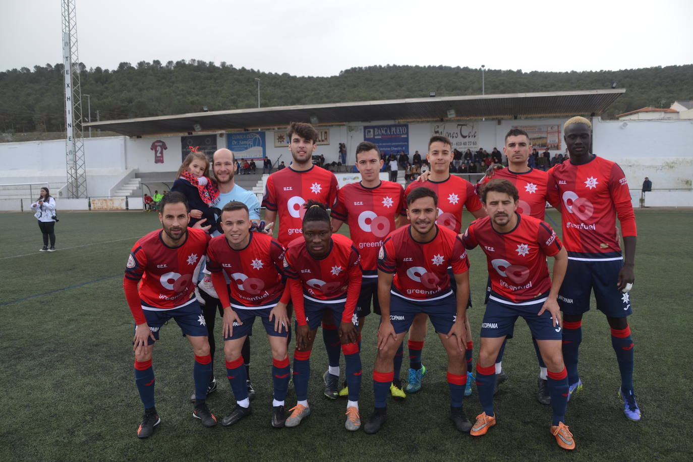 Once inicial frente al Fuente de Cantos 