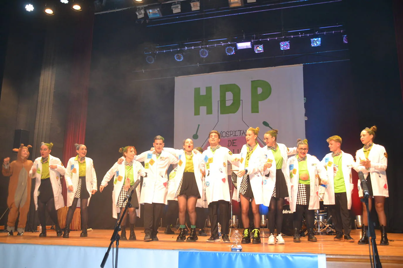 La Chirigota HDP, unos univesitarios muy divertidos en el camino de Santiago