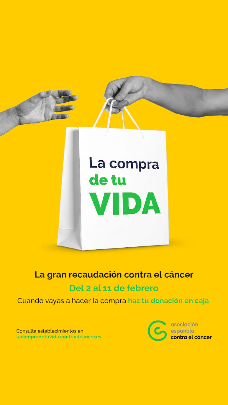 La campaña de la Asociación Española contra el Cáncer «La Compra de tu Vida» llega a más de 60 localidades de Badajoz