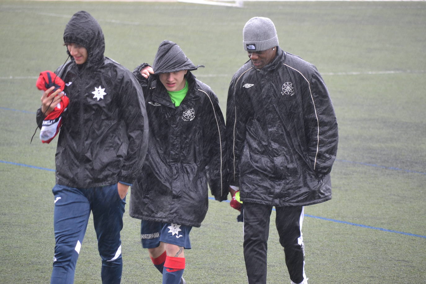 Mañana de lluvia y viento