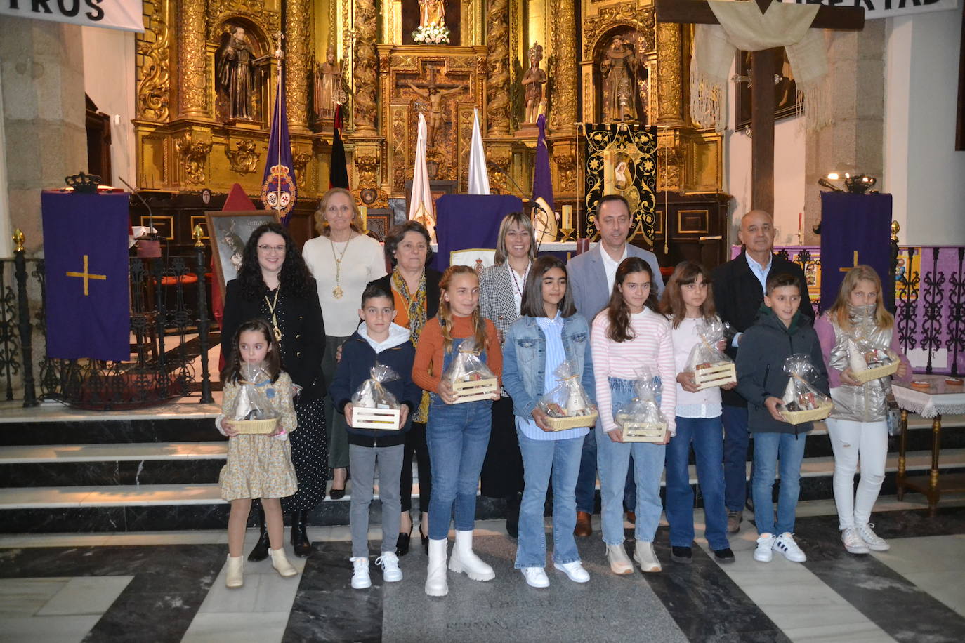Entrega premios a los más pequeños
