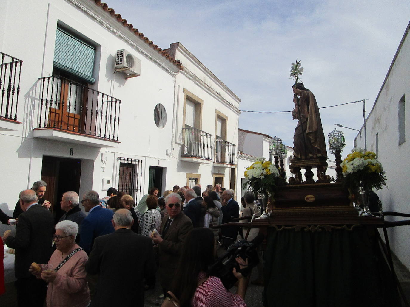En la puerta del mayordomo