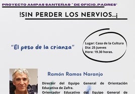 Cartel de la charla