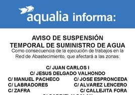 Cartel informativo
