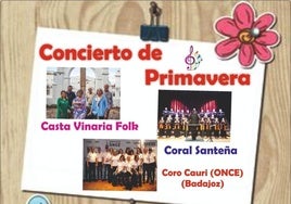 Cartel del concierto