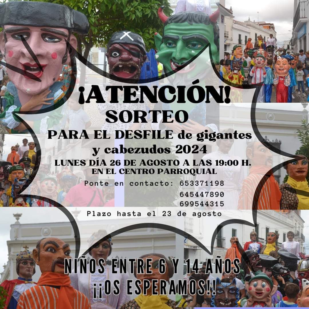 El plazo hasta el 23 de agosto y el sorteo el 26