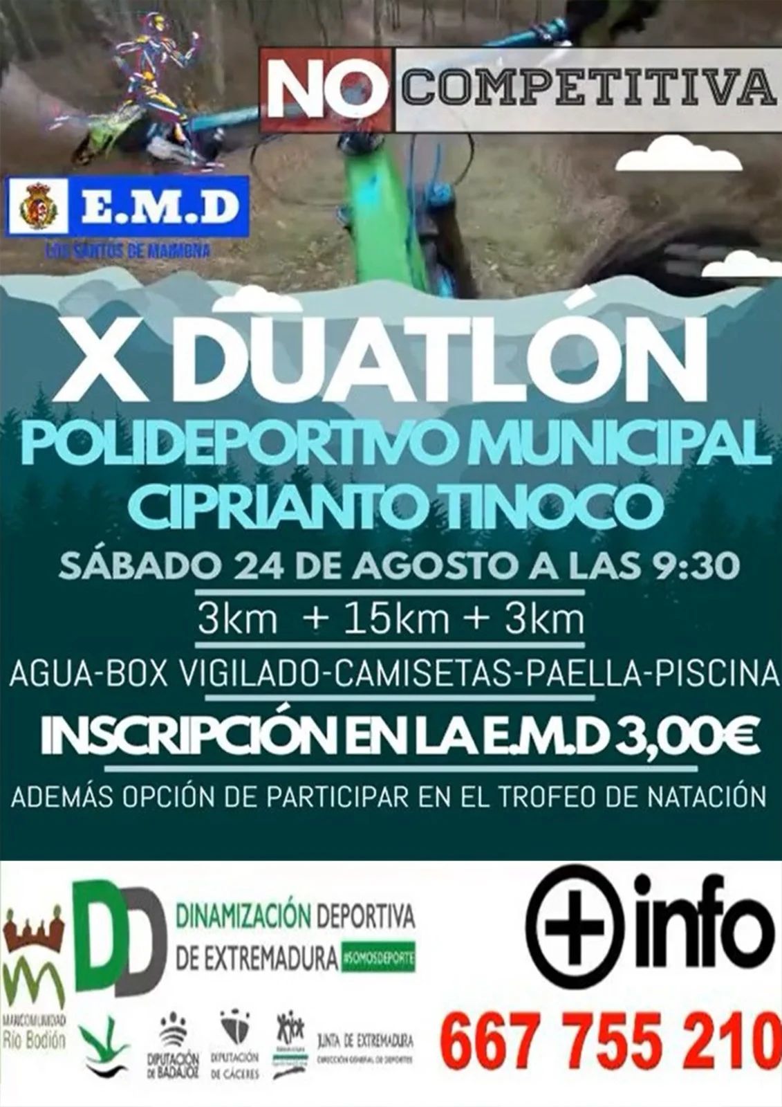 Cartel del Duatlón