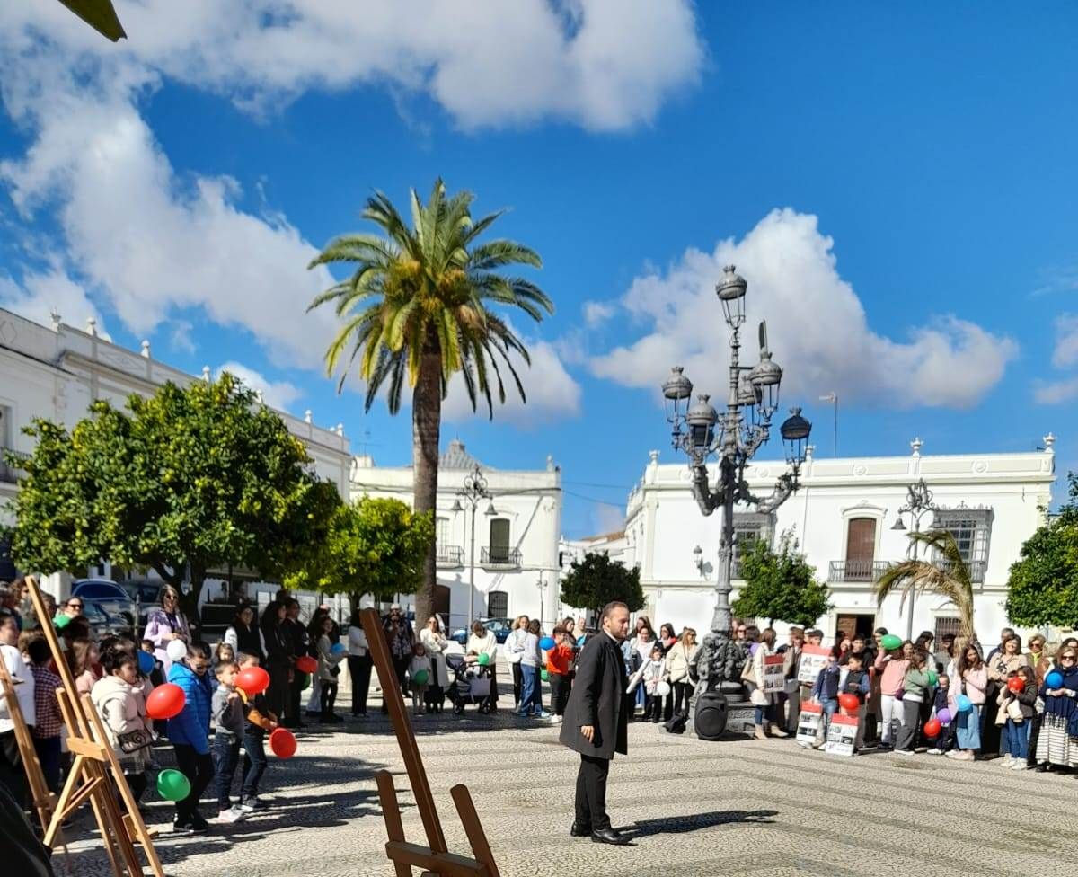 Don José María coparro de Los Santos en su intervención