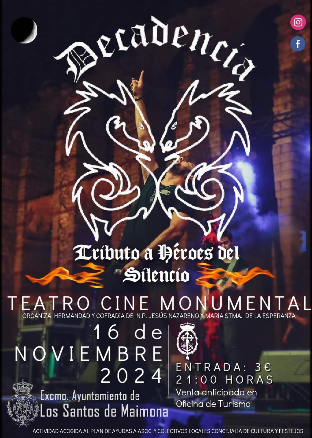 Cartel del concierto
