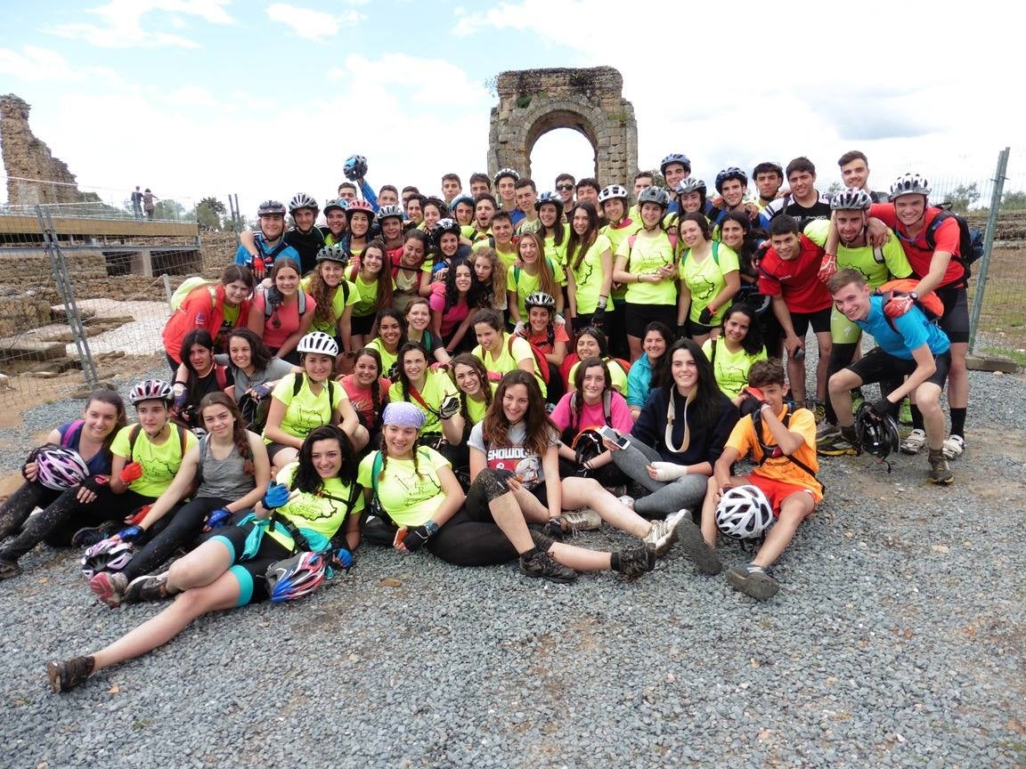 Fin de la ruta en Cáparra