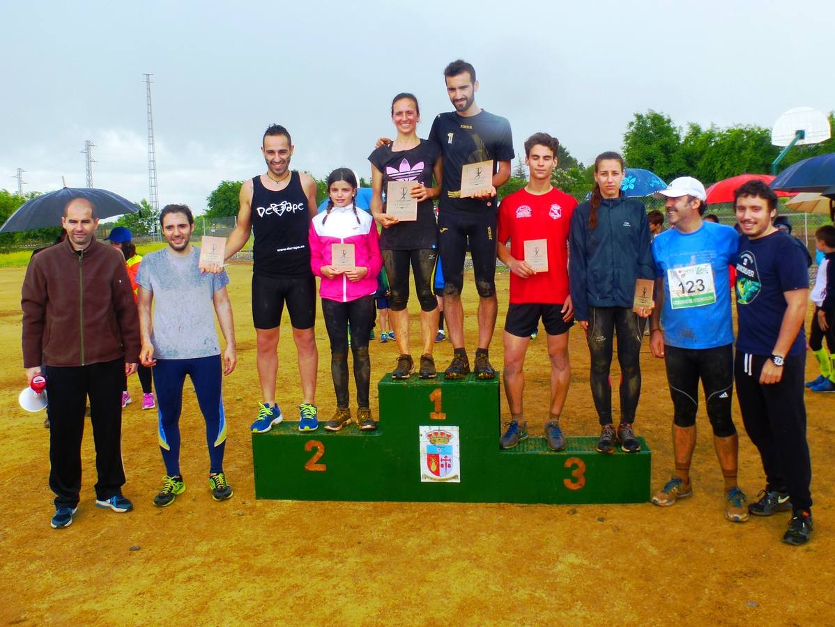 Podium de la primera edición de "El Sendero de los Titantes" 