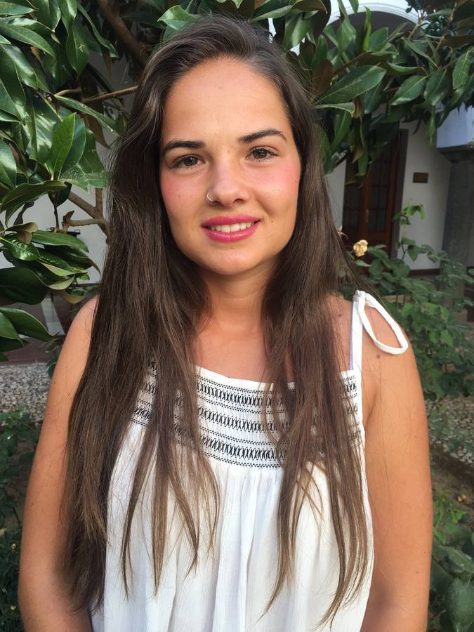 Celia Marín Candelario es la representante de la peña taurina ‘Victorino Martín’ en la Fiesta de la Vendimia
