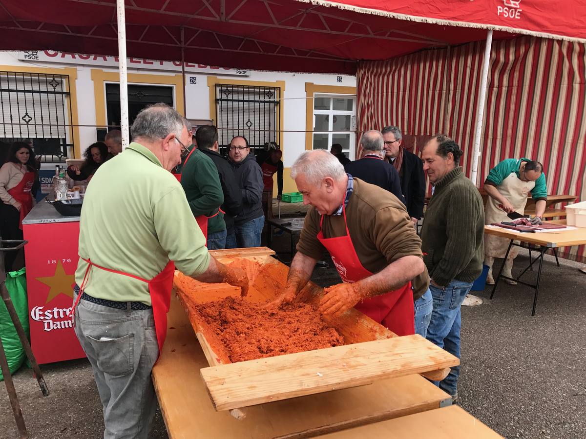 Matanza tradicional en la Casa del Pueblo