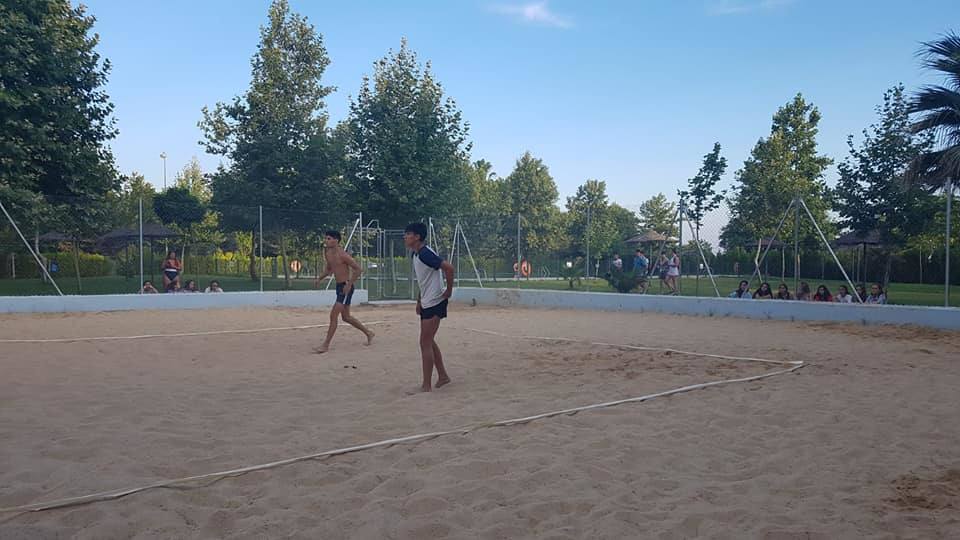 Una pareja compitiendo durante la edición del pasado verano. 