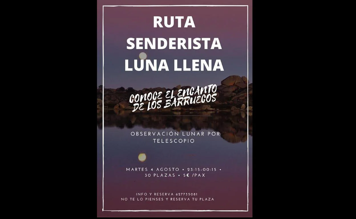 Inscripciones completas para la ruta senderista organizada por Barruecos  Natura 