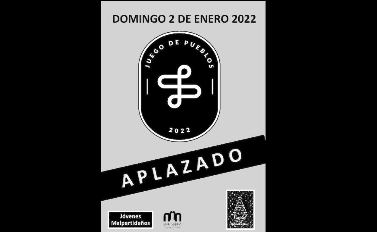 El Covid aplaza Juego de Pueblos