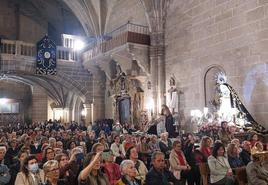 Gran asistencia a los actos del Viernes de Dolores.