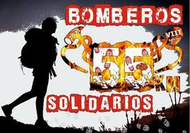 La marcha solidaria de los bomberos de Cáceres volverá a pasar por Malpartida de Cáceres