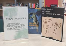 La biblioteca dedica un rincón a Milan Kundera