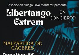 Libertango eXtreM lleva el tango a Malpartida de Cáceres