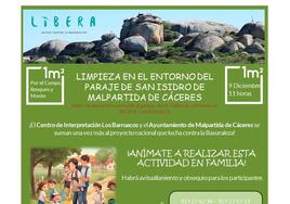 El Proyecto Libera organiza una quedada para limpiar el entorno de San Isidro