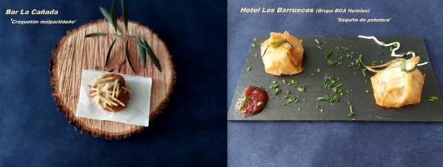 Bar la Cañada y Hotel Los Barruecos ganan el Concurso Profesional de Tapas Elaboradas con Patatera