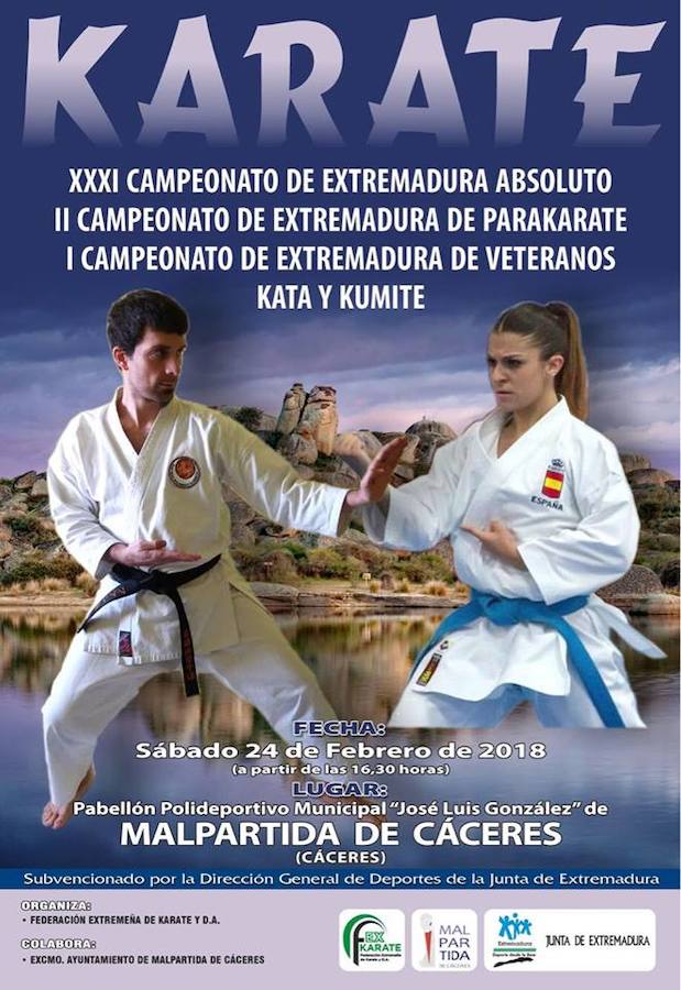 Una cita con el Karate el sábado en el Pabellón 'José Luis González'