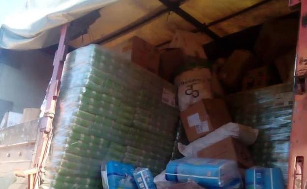 Los alimentos llegan a Argelia 