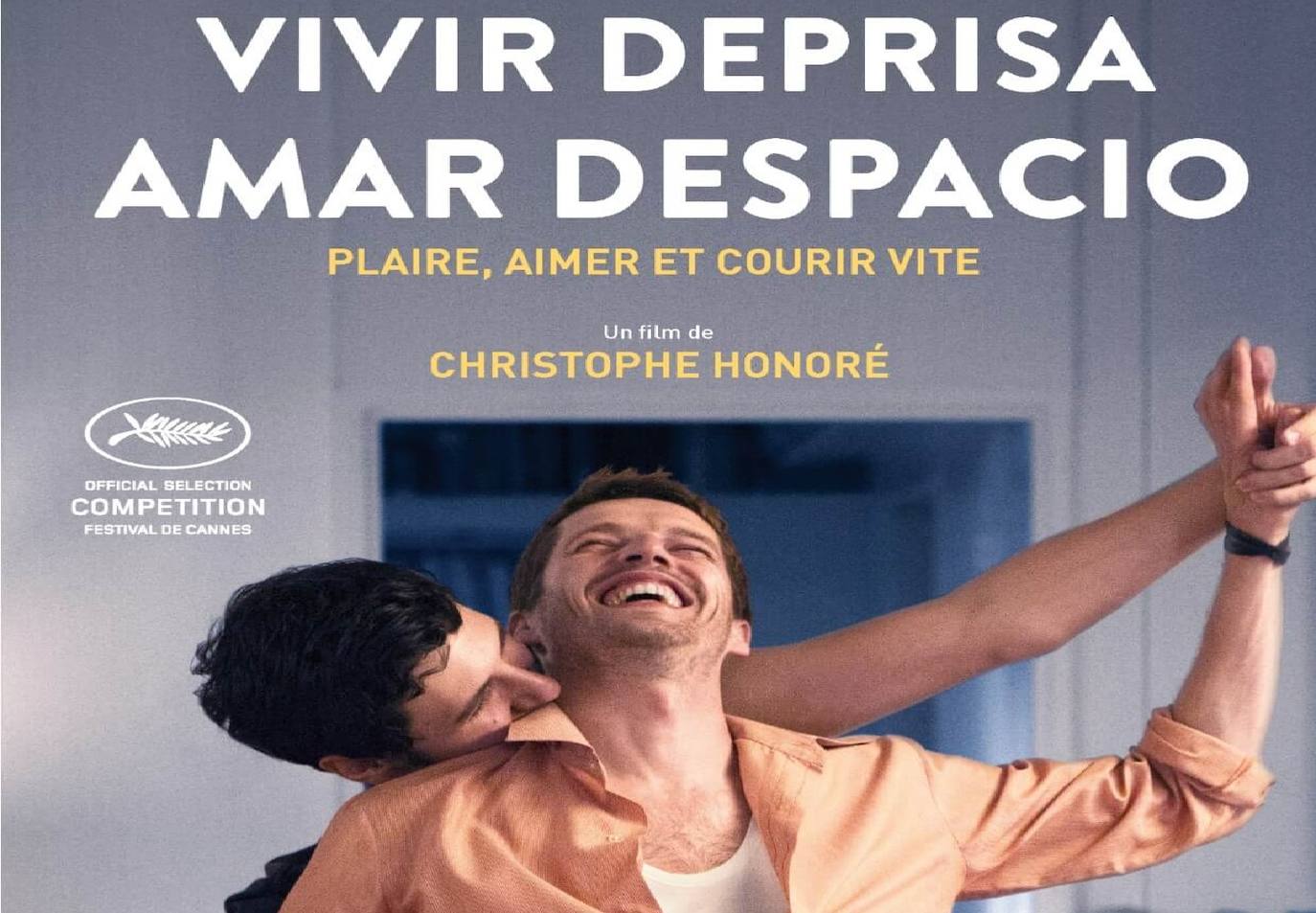 Cartel del largometraje 'Vivir deprisa, amar despacio'