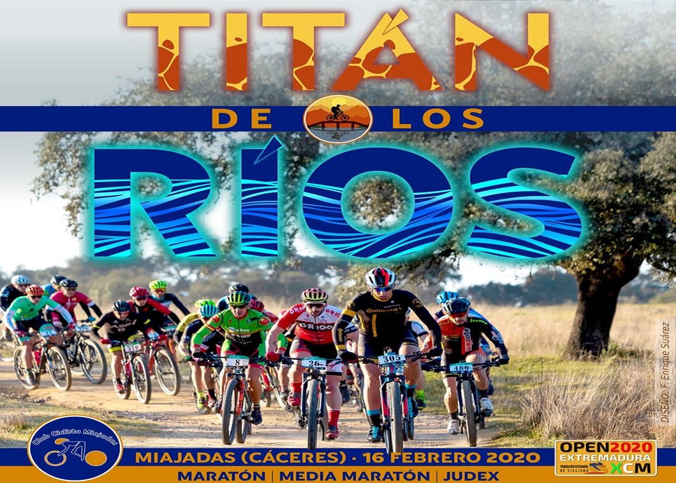 Cartel Titán de los Ríos 2020 