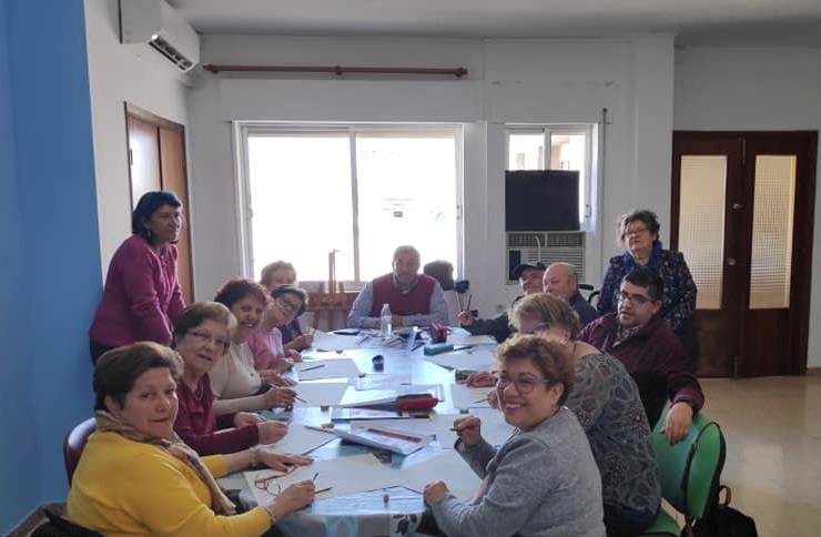 El Taller de dibujo comenzó el pasado 6 de marzo 