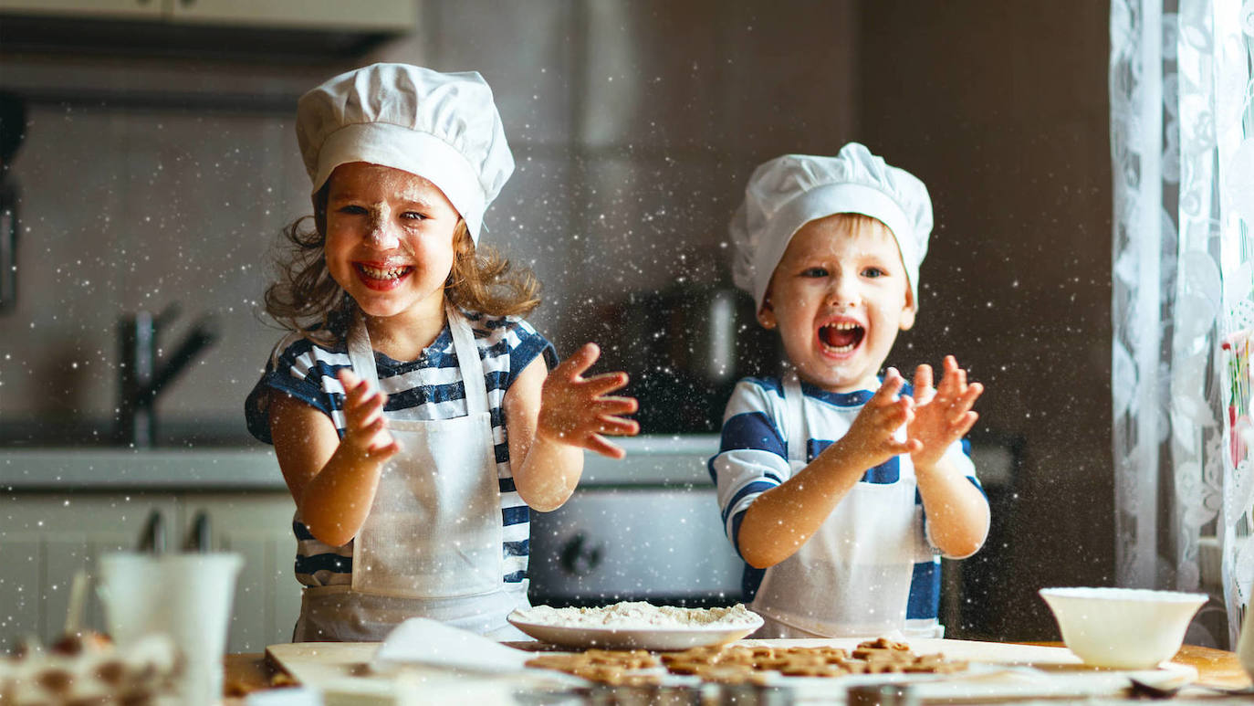 Los niños disfrutan cocinando tanto o más que los adultos 