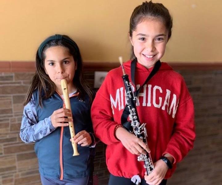 Los pequeños miajadeños han compartido fotografías y vídeos de sus ensayos en casa 
