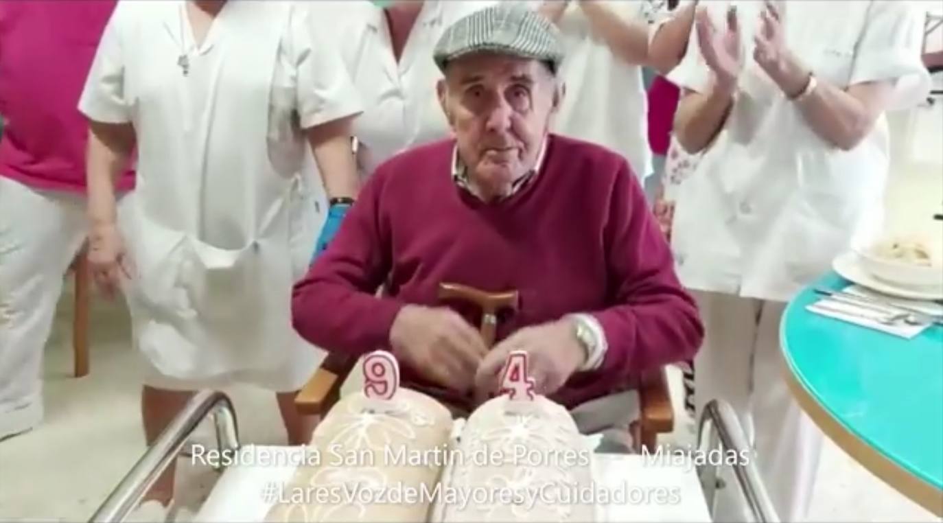 Augusto, uno de los miajadeños más longevos, celebra su 94 cumpleaños