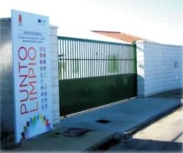 Instalaciones del Punto Limpio de Miajadas 