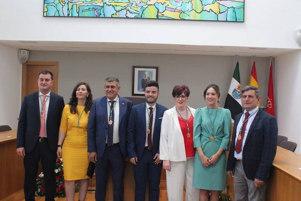 Toma de posesión del Partido Socialista de Miajadas el 15 de junio de 2019 