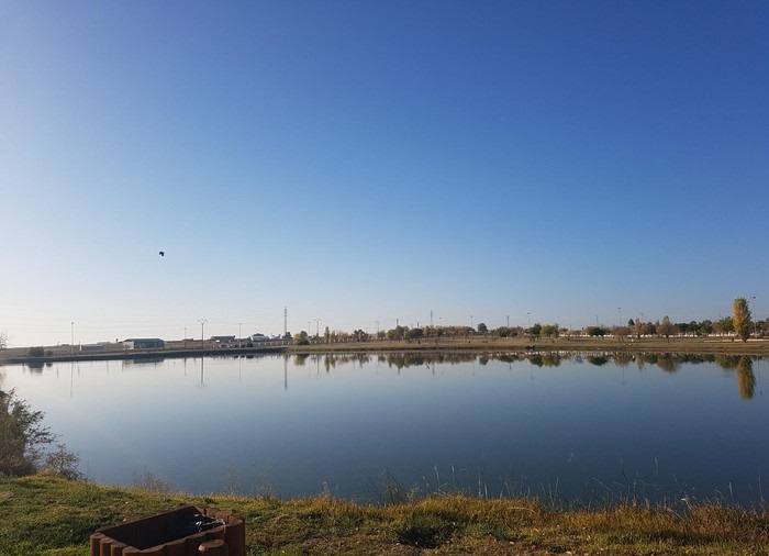 Zona sin vallar de La Laguna Nueva 