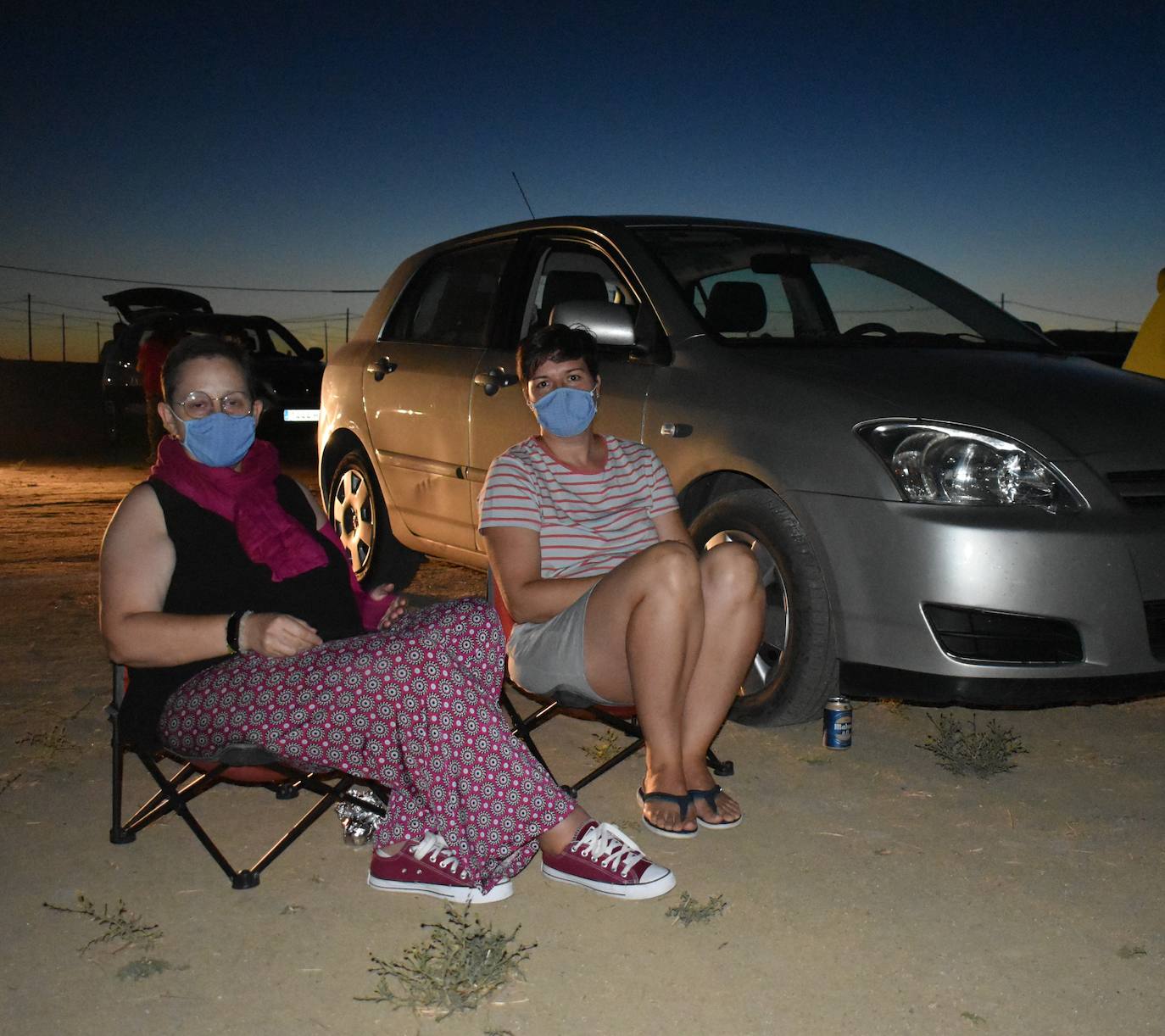 Aunque podían llevar comida y bebida, un carrito de picoteo pasaba por los coches durante la película 