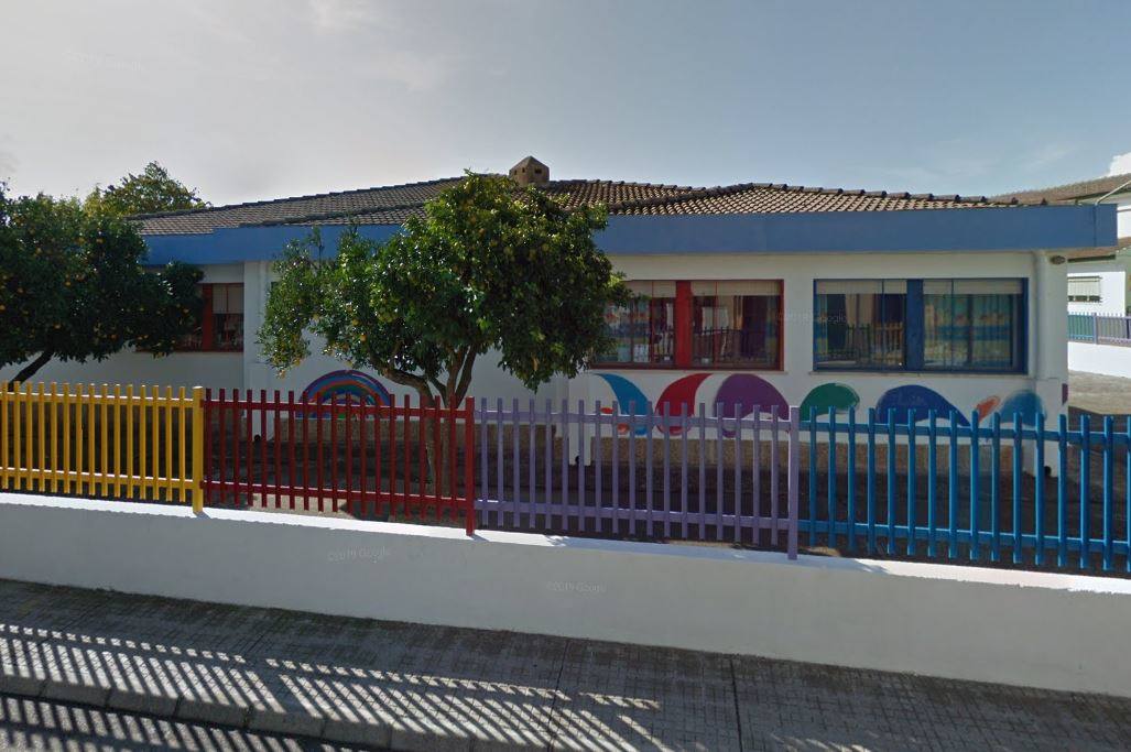 Uno de los edificios del colegio Nuestra Señora de Guadalupe de Miajadas 