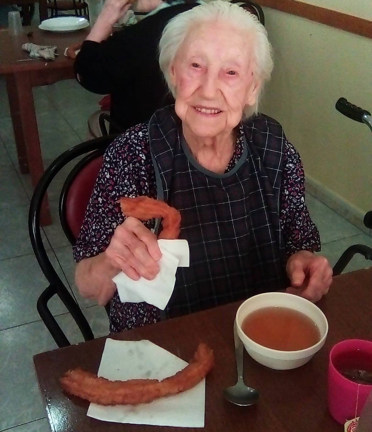 Comenzaron el día con un chocolate con churros 