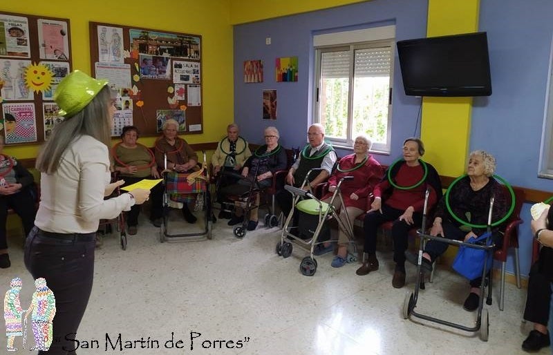 Los mayores de San Martín de Porres realizan múltiples actividades cada día 