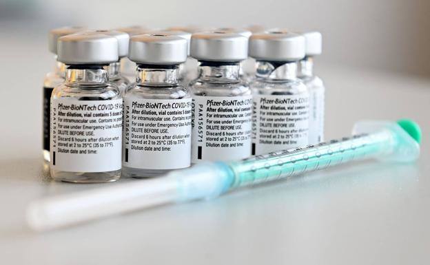 Dosis de las vacunas Pfizer 
